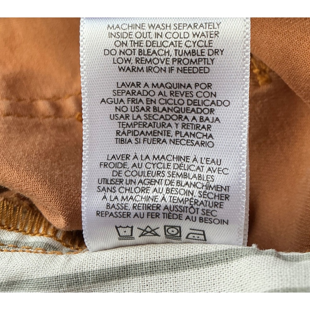 Cabi Womens Cargo Utility Cropped Pants 6 Belted Waist Fashion Modern Terracotta - Picture 11 of 11